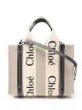 Chloé Pre-Owned 2010s small Woody handbag - Neutrals