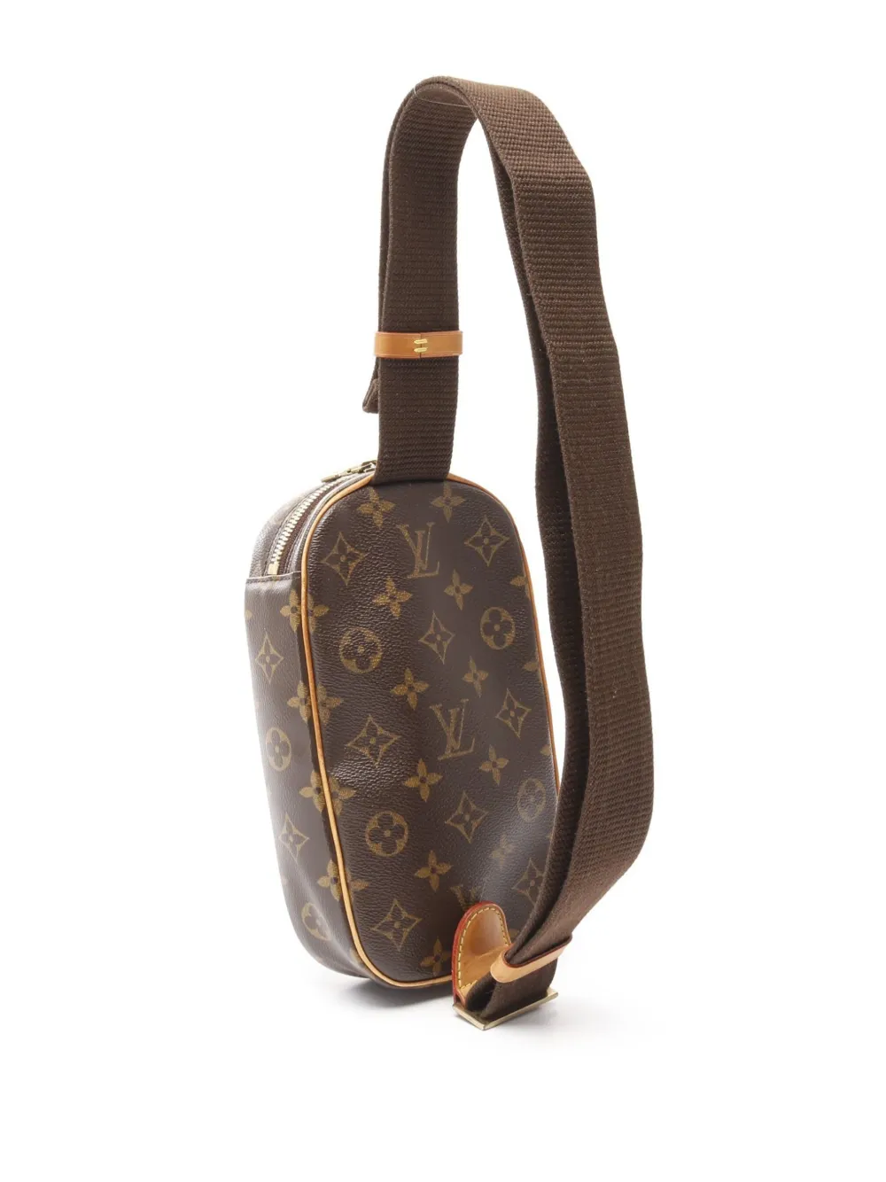 Louis Vuitton Pre-Owned 2003 Pochette Ganju tas met monogram - Bruin