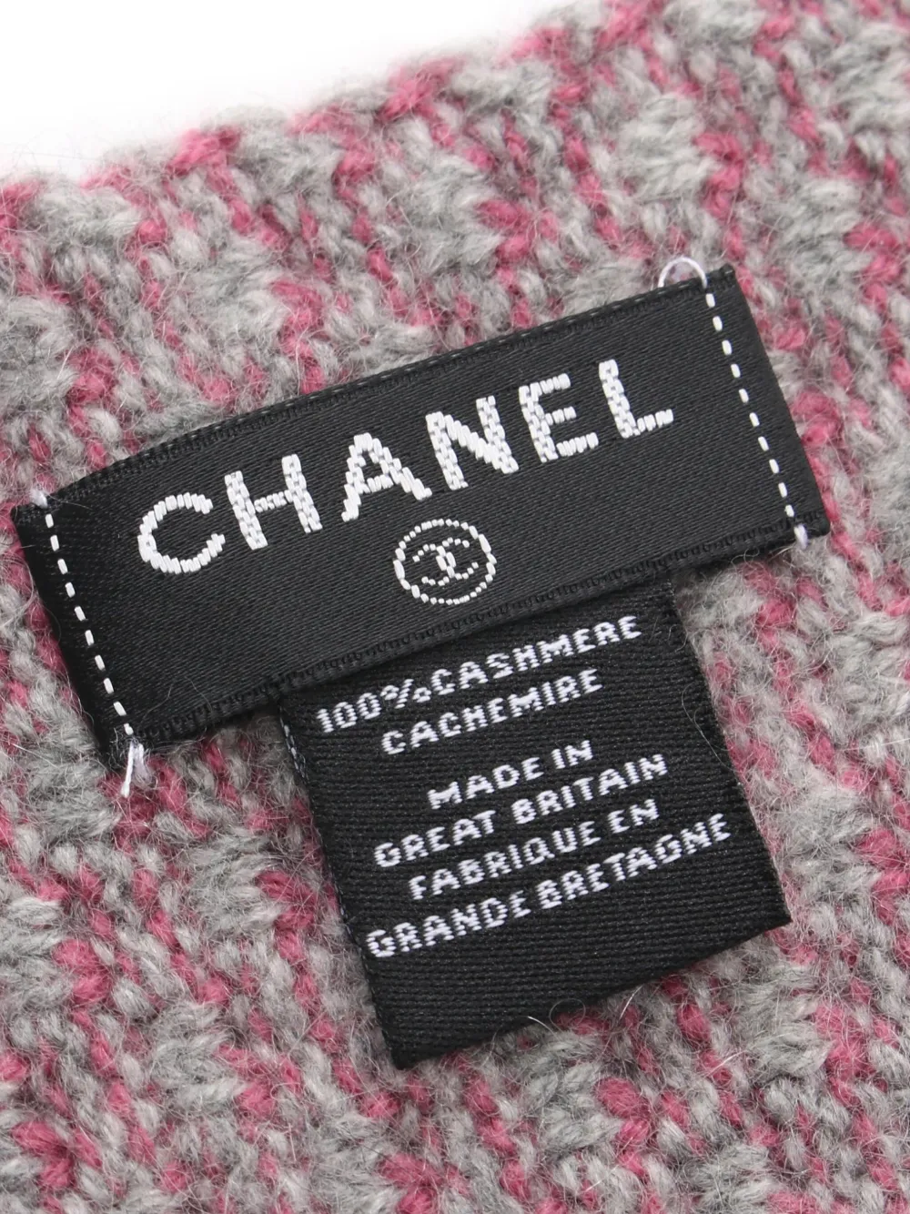 Pre-owned Chanel 1986-1988 Coco Sarf In Pink