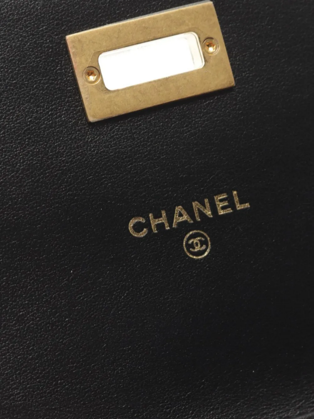 Pre-owned Chanel 2021 2.55 Reissue Wallet In 黑色