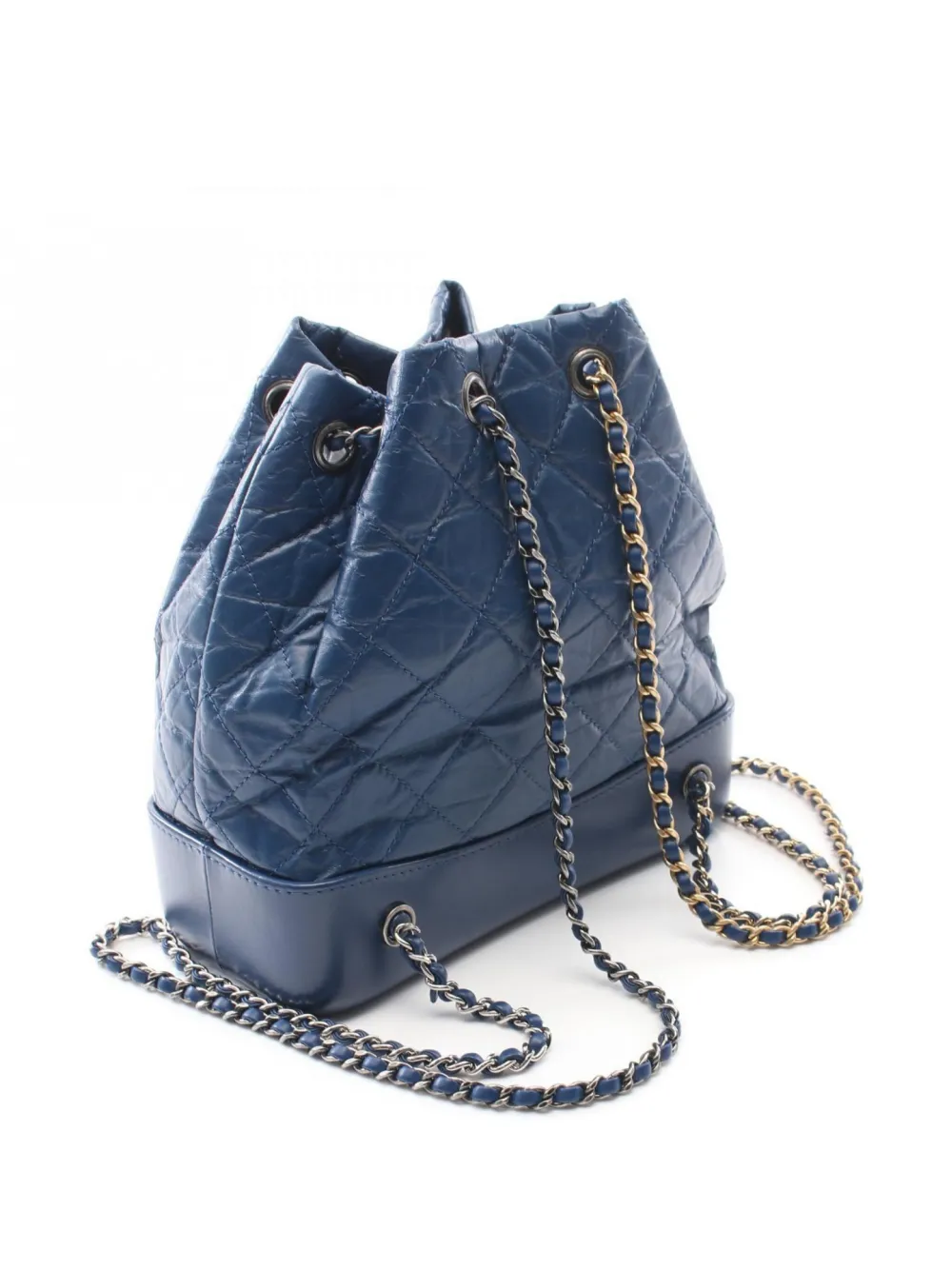 CHANEL Pre-Owned 2017-2018 Gabrielle rugzak - Blauw