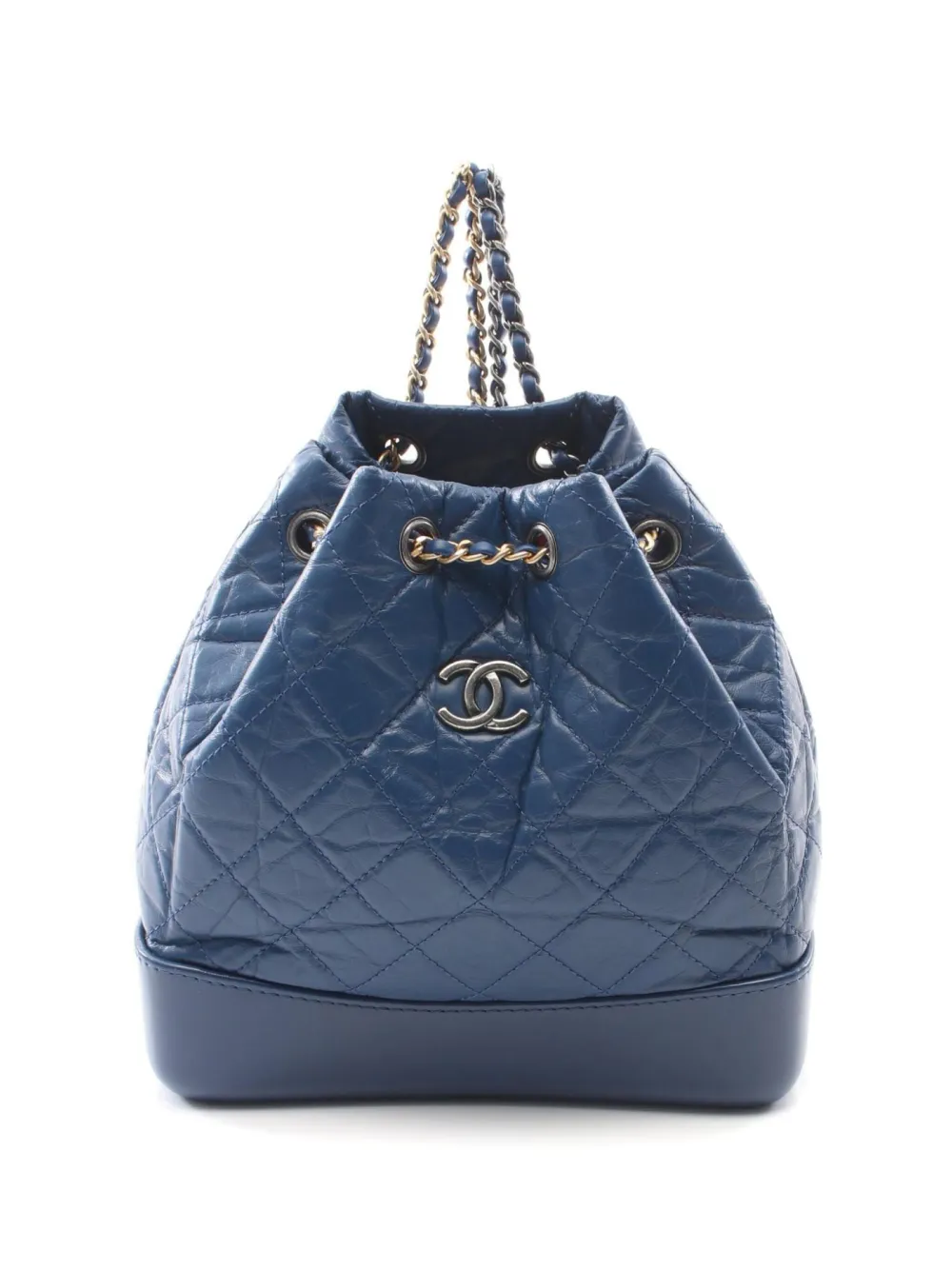 CHANEL Pre-Owned 2017-2018 ガブリエル バックパック - ブルー CHANEL Pre-Owned 2017-2018 ガブリエル バックパック - ブルー