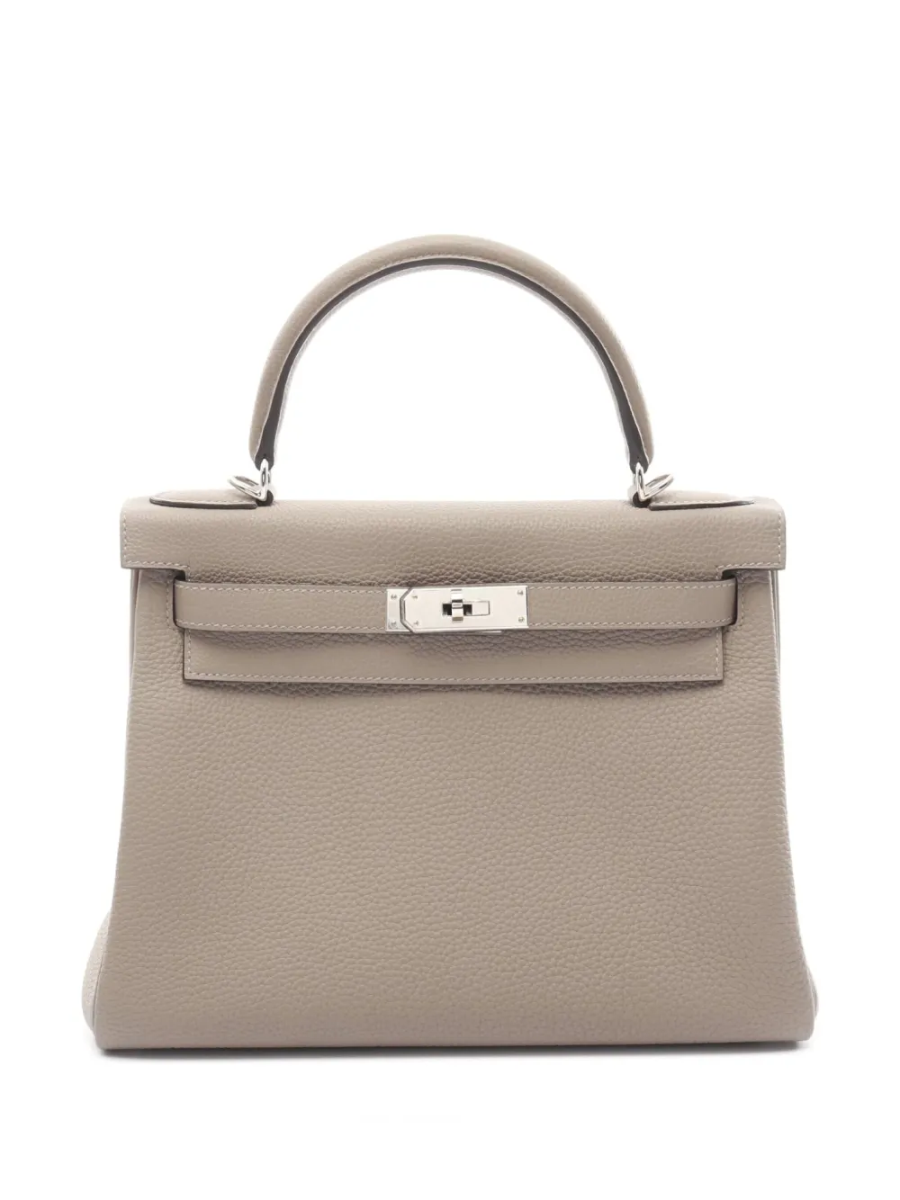 Hermès Pre-Owned 2018 ケリー 28 ハンドバッグ - グレー Hermès Pre-Owned 2018 ケリー 28 ハンドバッグ - グレー