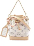 Louis Vuitton Pre-Owned 2021 Nano Noé Monogram handbag - White