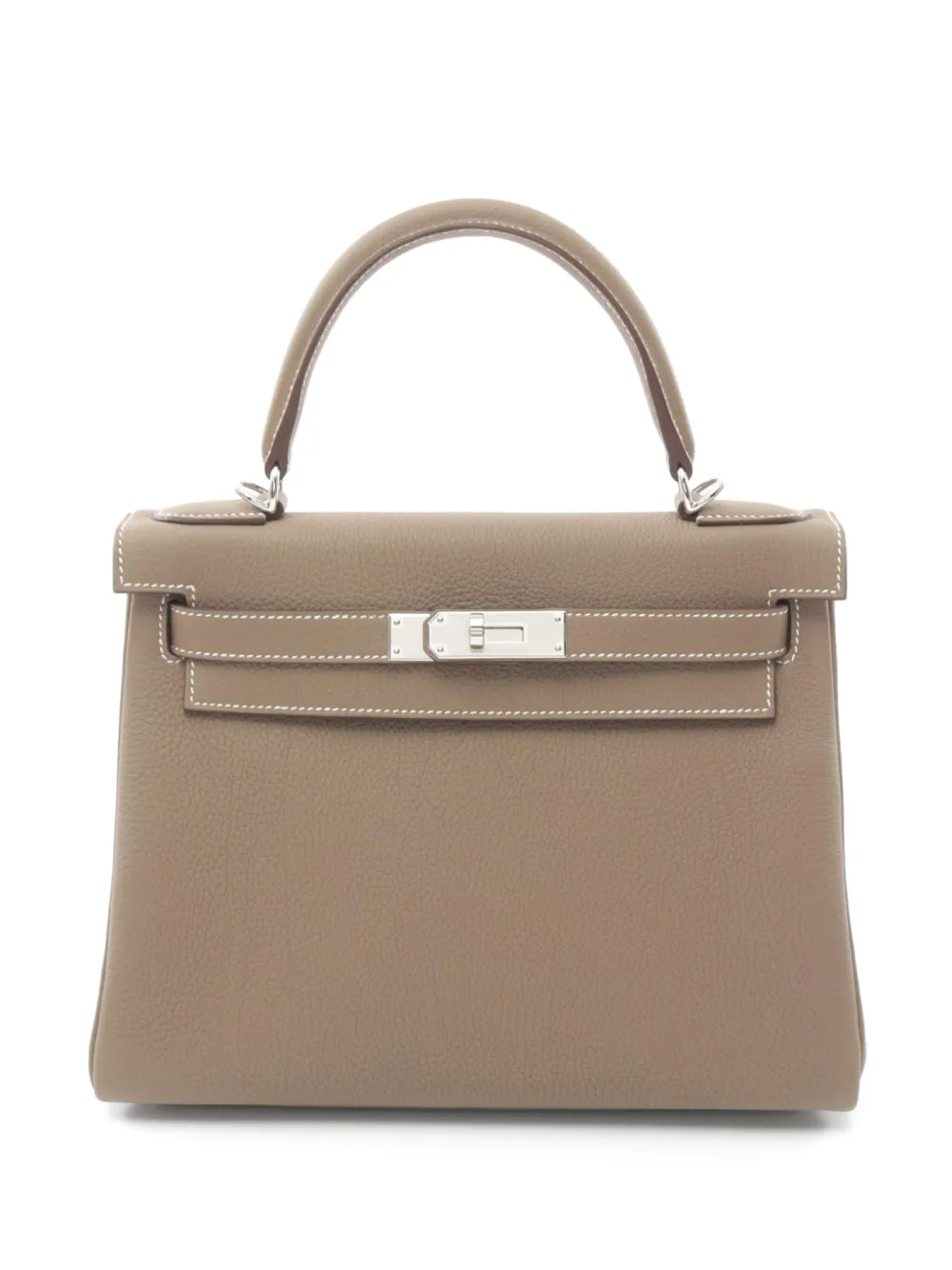 Hermès Pre-Owned 2024 ケリー 28 ハンドバッグ - ニュートラル Hermès Pre-Owned 2024 ケリー 28 ハンドバッグ - ニュートラル