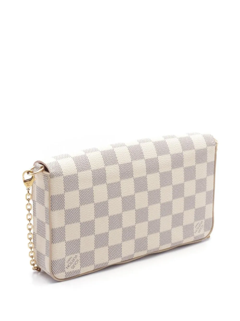 Louis Vuitton Pre-Owned 2016 Felicie clutch - Beige