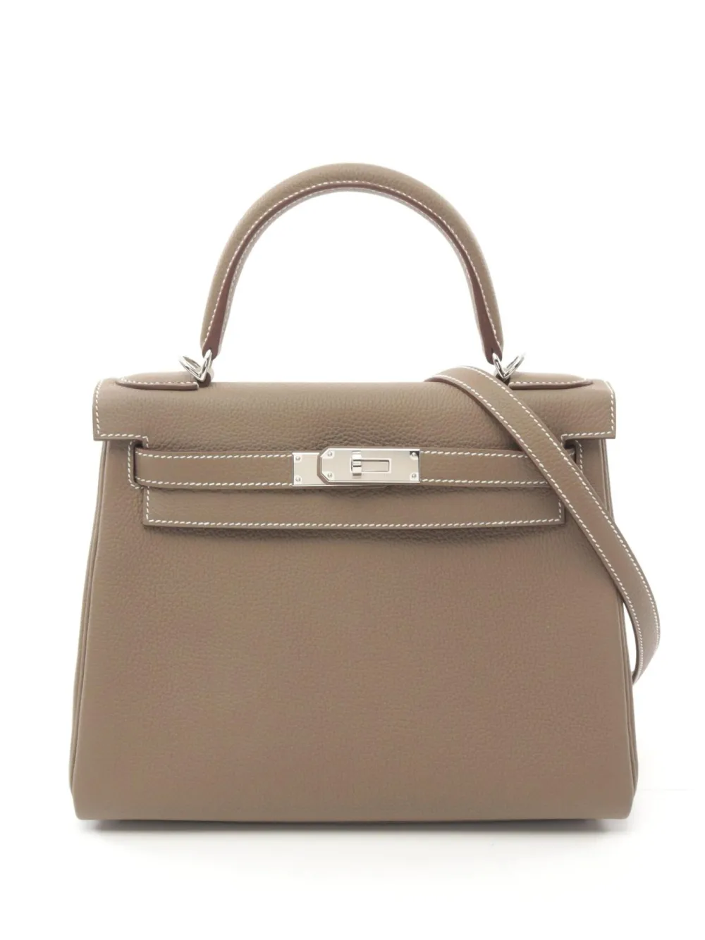 Hermès Pre-Owned 2023 ケリー 28 ハンドバッグ - ブラウン Hermès Pre-Owned 2023 ケリー 28 ハンドバッグ - ブラウン