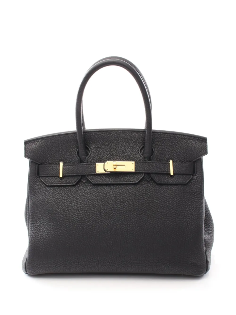 Hermès Pre-Owned 2016 バーキン 30 ハンドバッグ - ブラック Hermès Pre-Owned 2016 バーキン 30 ハンドバッグ - ブラック