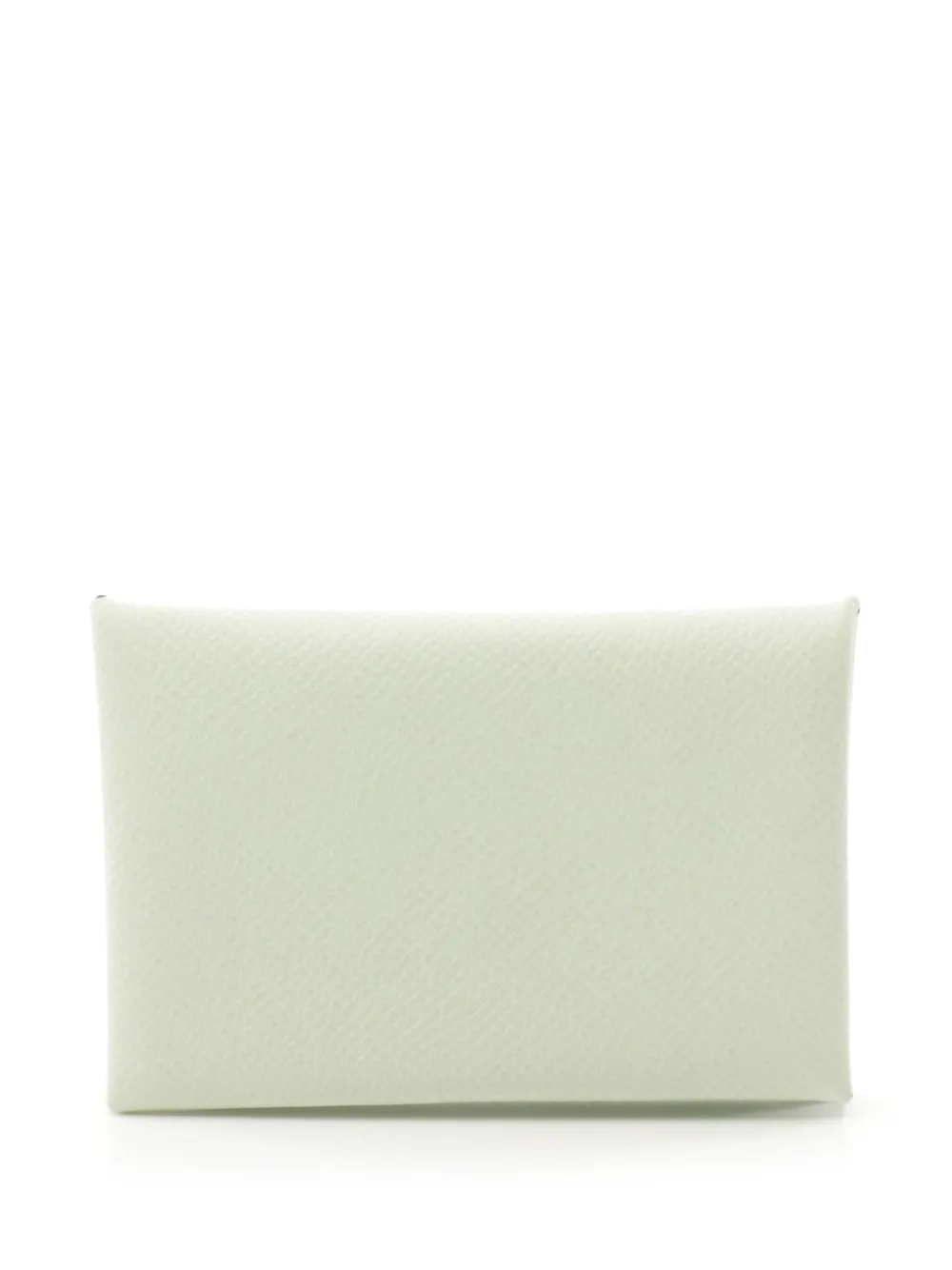 Hermès Pre-Owned 2023 Calvi Duo コインケース - グリーン Hermès Pre-Owned 2023 Calvi Duo コインケース - グリーン
