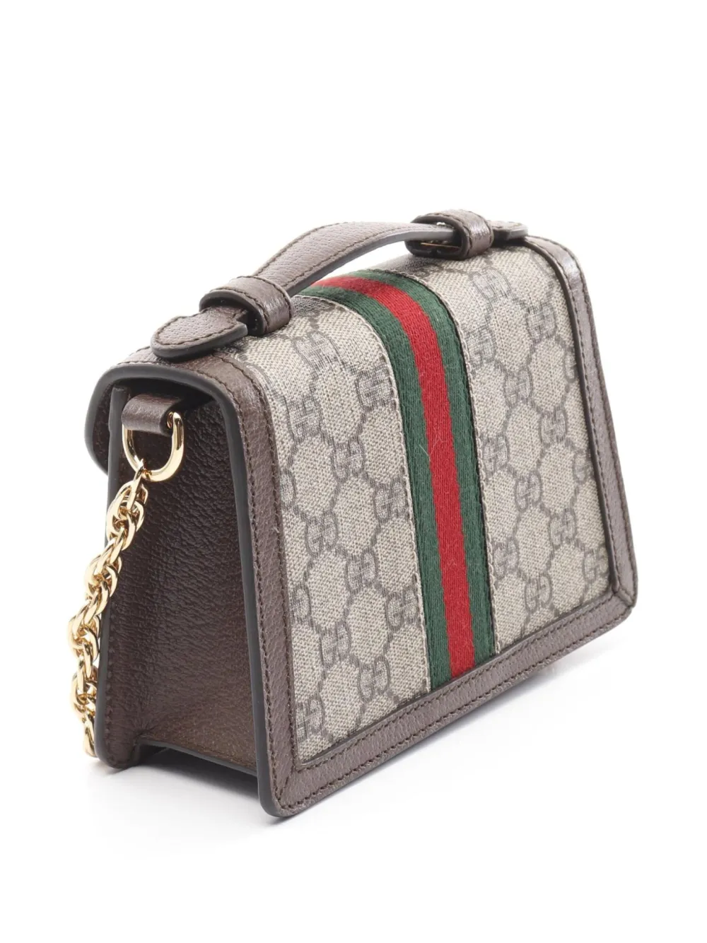 Gucci Pre-Owned 2020s Ophidia mini-handtas - Beige