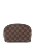 Louis Vuitton Pre-Owned 2021 Damier Ebène makeup bag - Brown