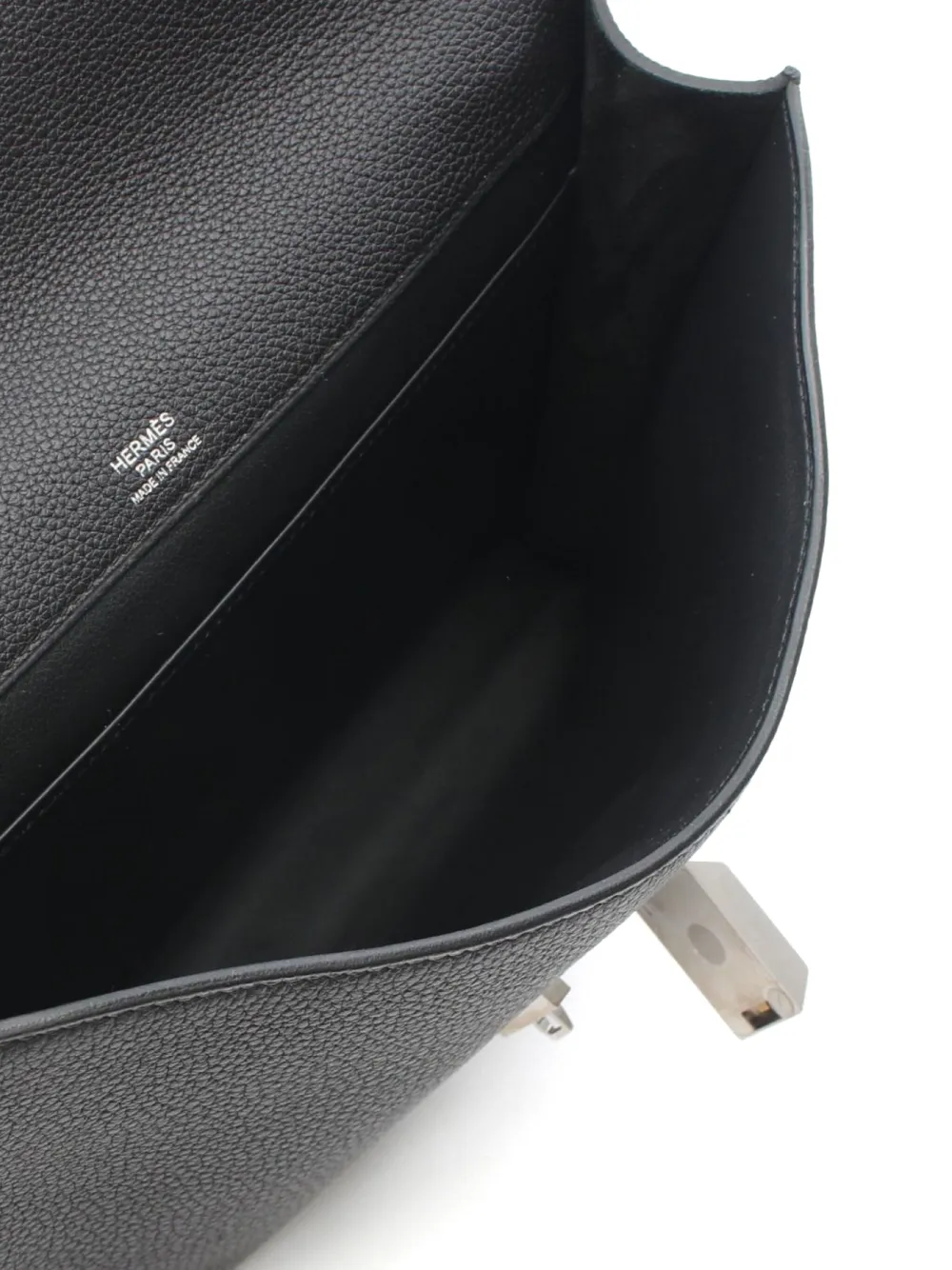 HERMES Pre-owned 2021 Sac À Dépêches 29 Briefcase In Black