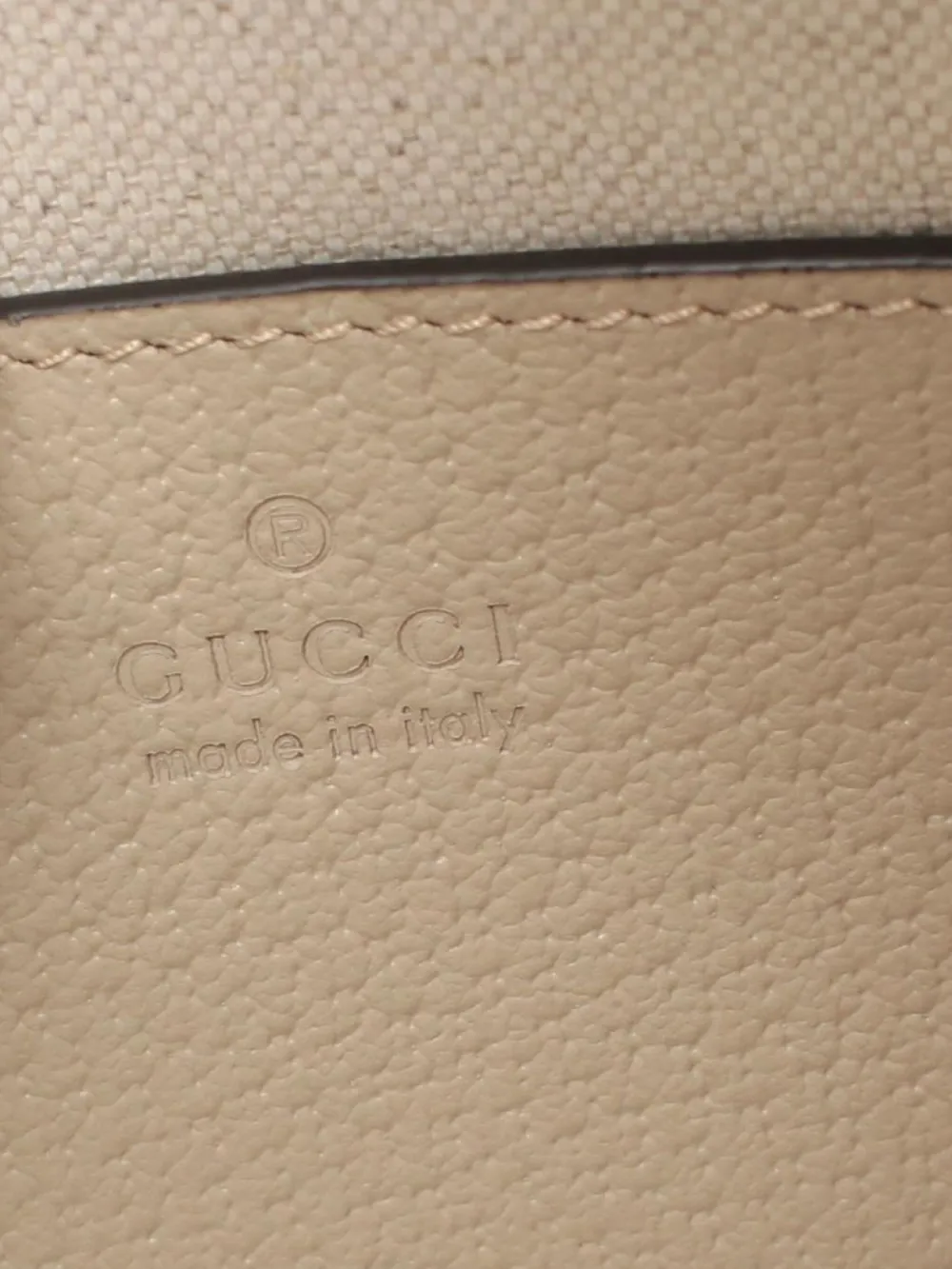 Pre-owned Gucci 2010s Mini Ophidia Handbag In Neutrals