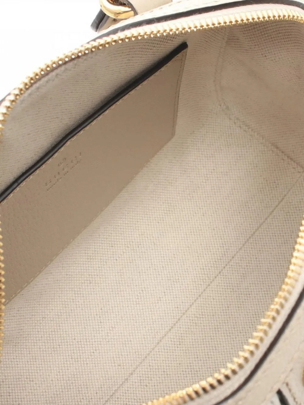 Pre-owned Gucci 2010s Mini Ophidia Handbag In Neutrals