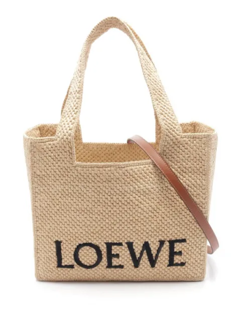 Loewe Pre-Owned 2020 raffia tote bag