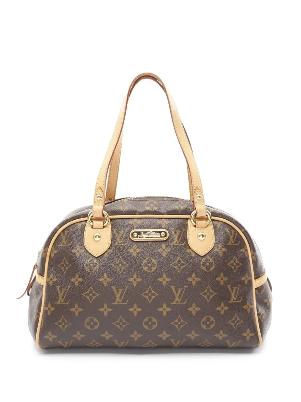 Louis Vuitton Pre-Owned 2008 モントルグイユ PM ショルダーバッグ - ブラウン Louis Vuitton Pre-Owned 2008 モントルグイユ PM ショルダーバッグ - ブラウン