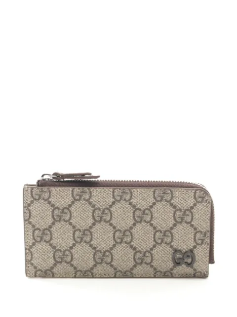 Gucci Pre-Owned 2020s GG zip card holder