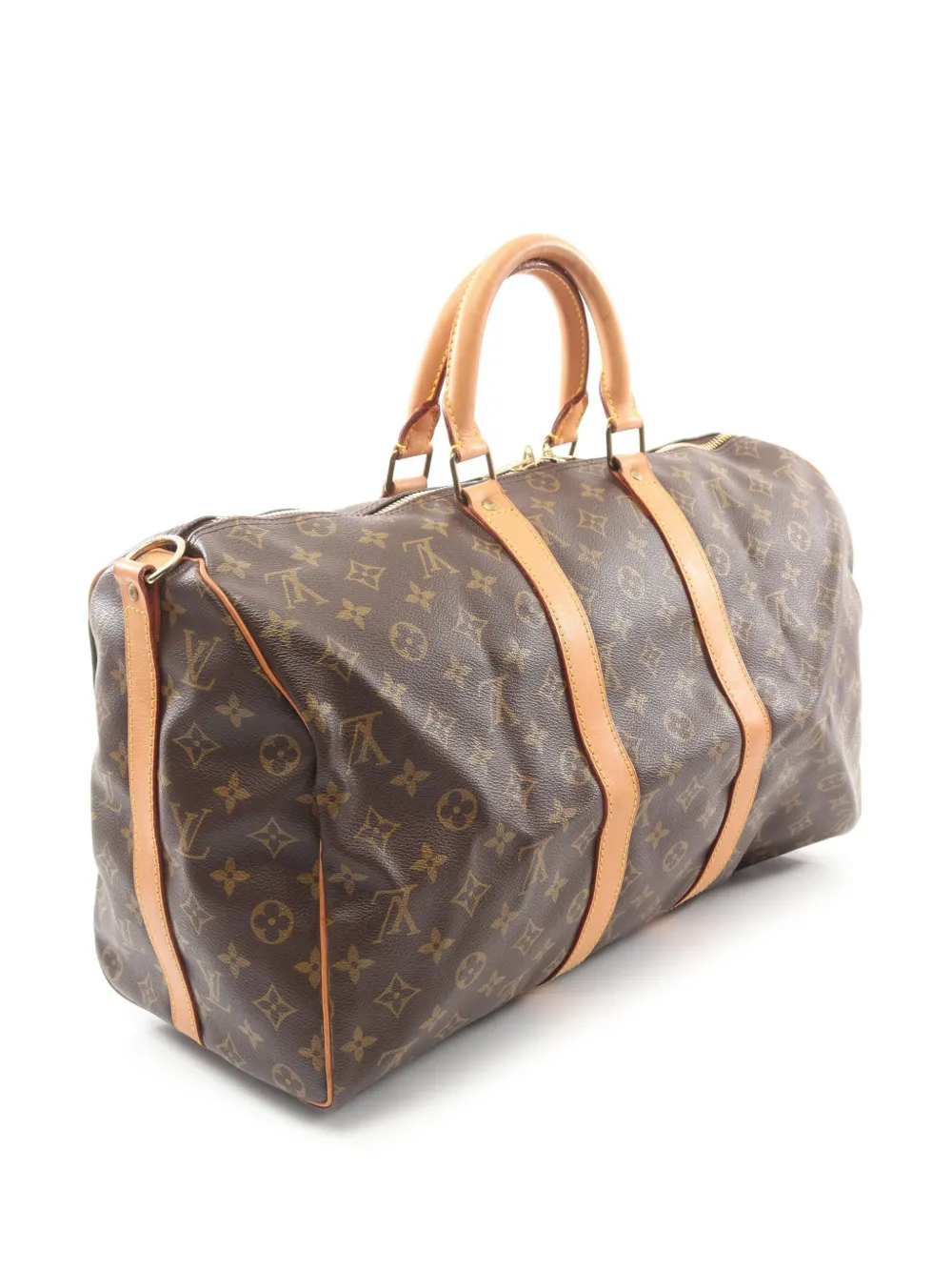 Louis Vuitton Pre-Owned 1991 Keepball monogram travel bag - Bruin