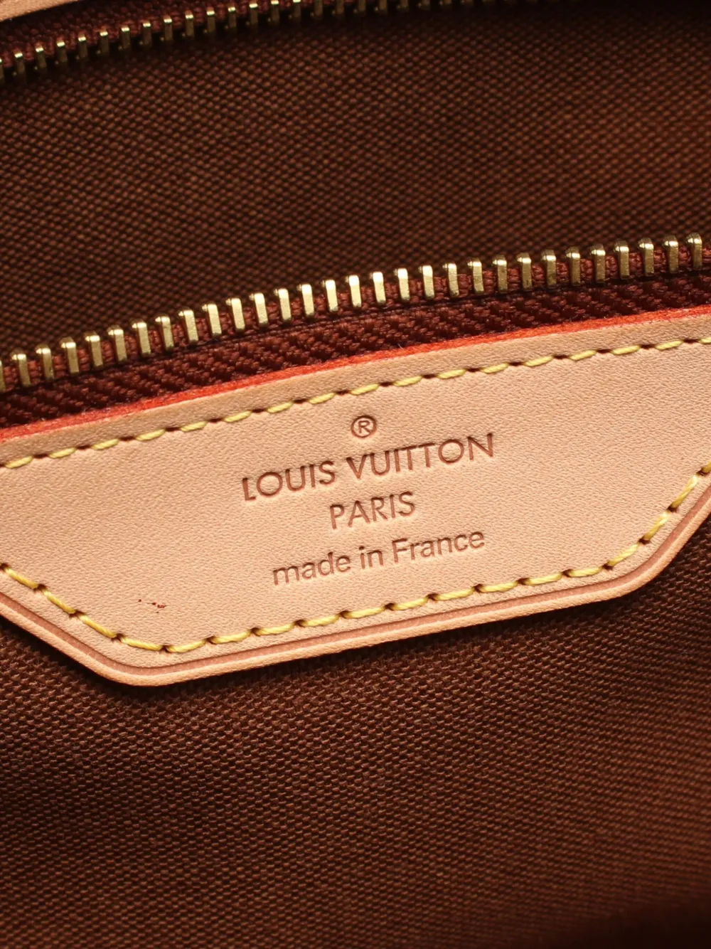 Pre-owned Louis Vuitton 2007 Batignolles Horizontal Shoulder Bag In Brown