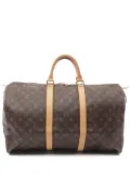 Louis Vuitton Pre-Owned 2002 Keepall 50 luggage bag - Brown