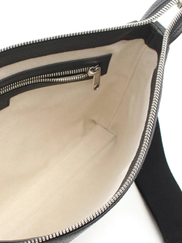 Gucci Pre-Owned 20s ジャンボ GG メッセンジャーバッグ M | ブラック
