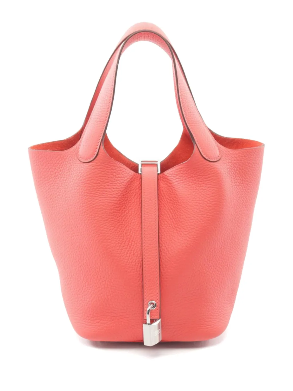 Hermès Pre-Owned sac à main Clemence Picotin Lock PM (2024) | orange | Image 1
