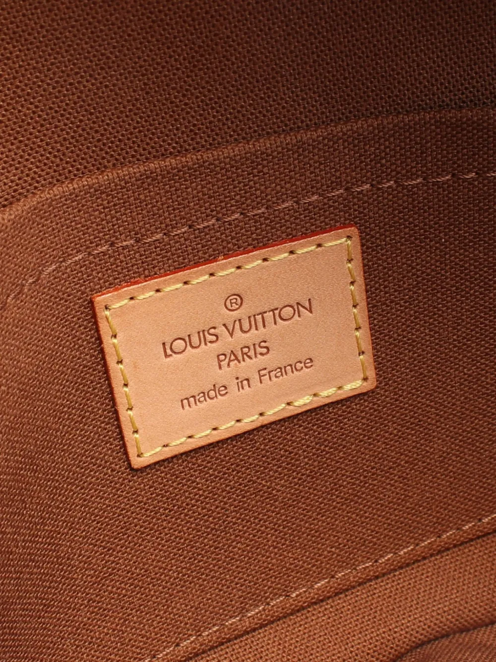 Pre-owned Louis Vuitton 2004 Murrell Belt Bag In Brown