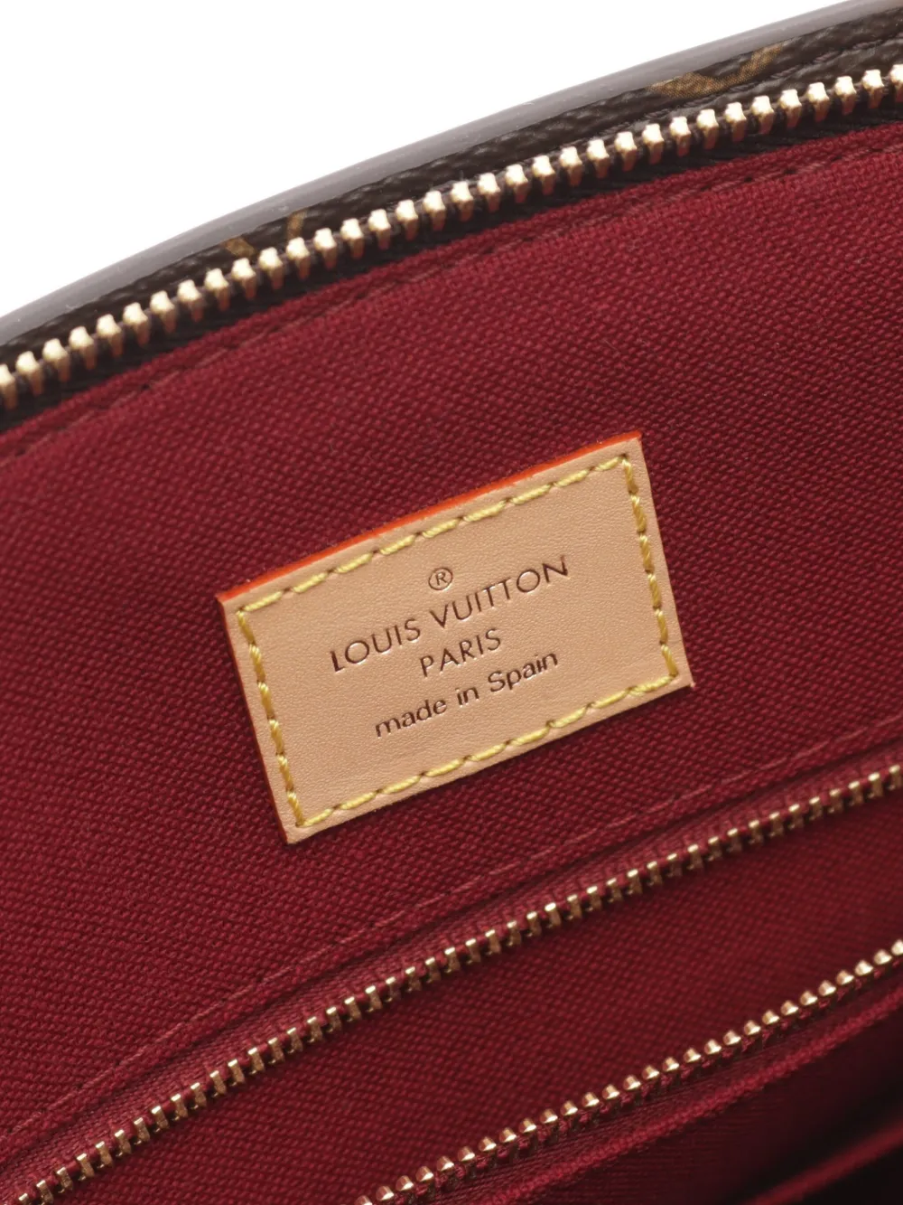Pre-owned Louis Vuitton 2021s Petit Palais Monogram Handbag In Brown