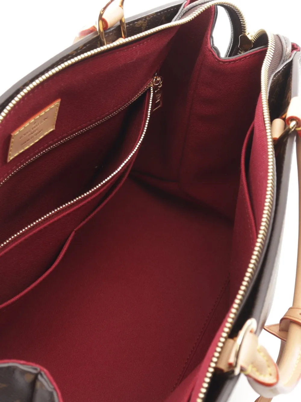 Pre-owned Louis Vuitton 2021s Petit Palais Monogram Handbag In Brown