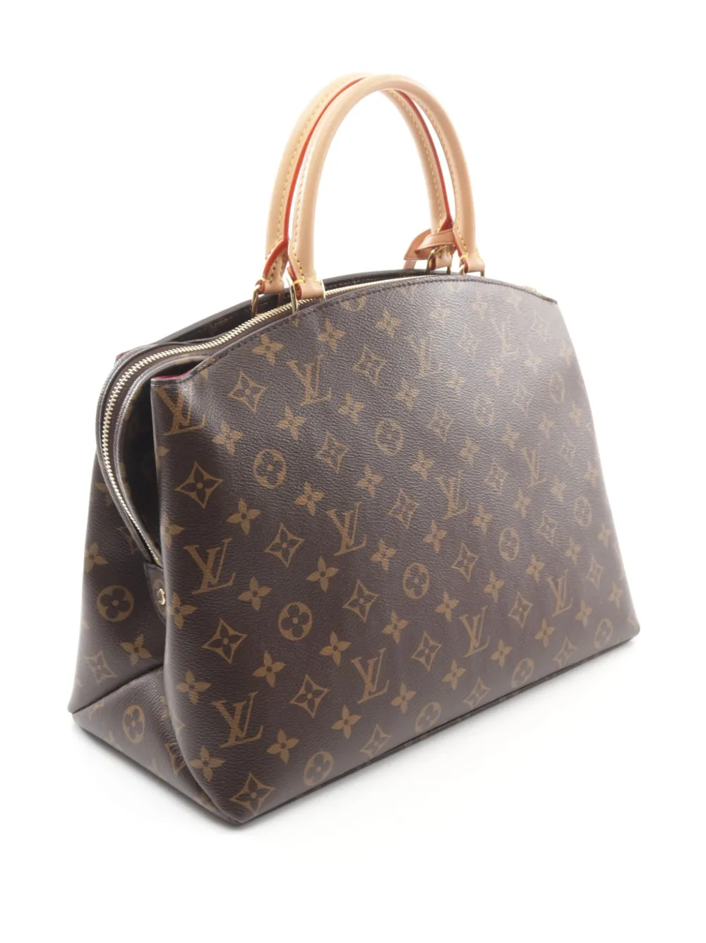 Louis Vuitton Pre-Owned 2021s Petit Palais handtas met monogram - Bruin