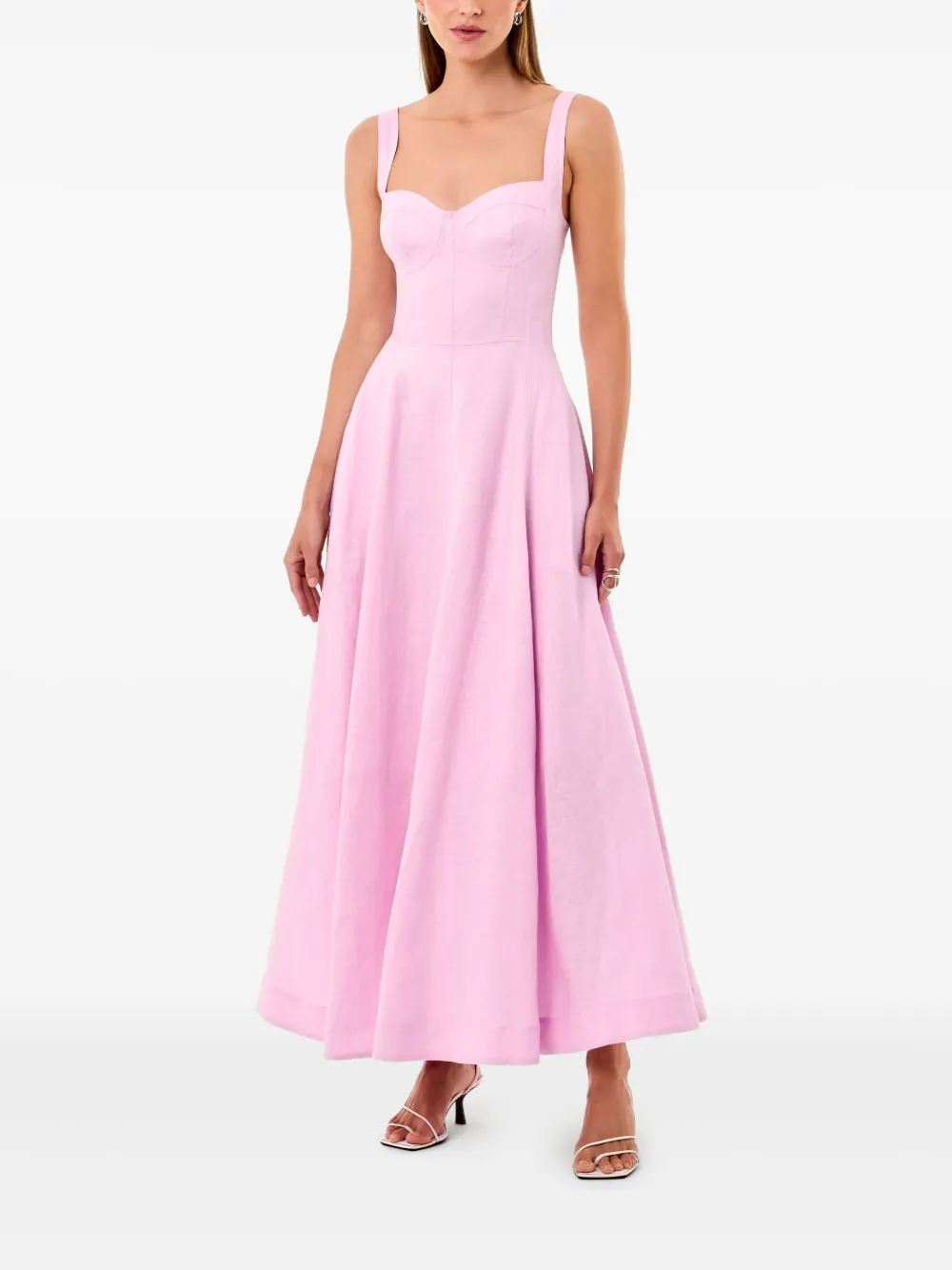 Nicholas Maxi-jurk - Roze