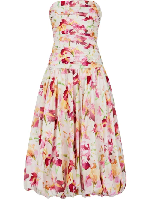 Robe-bustier Despina à coupe mi-longue - Nicholas - Modalova