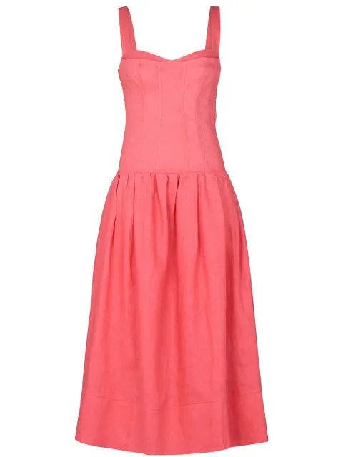 Nicholas vestido midi Makenna