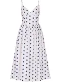 Nicholas Becker midi dress - White