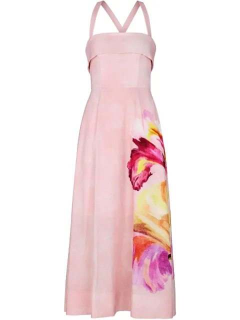 Nicholas Carmellia midi dress