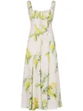 Nicholas Dina midi dress - White