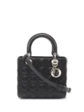 Christian Dior Pre-Owned 2010 Cannage Lady Dior handbag - Black