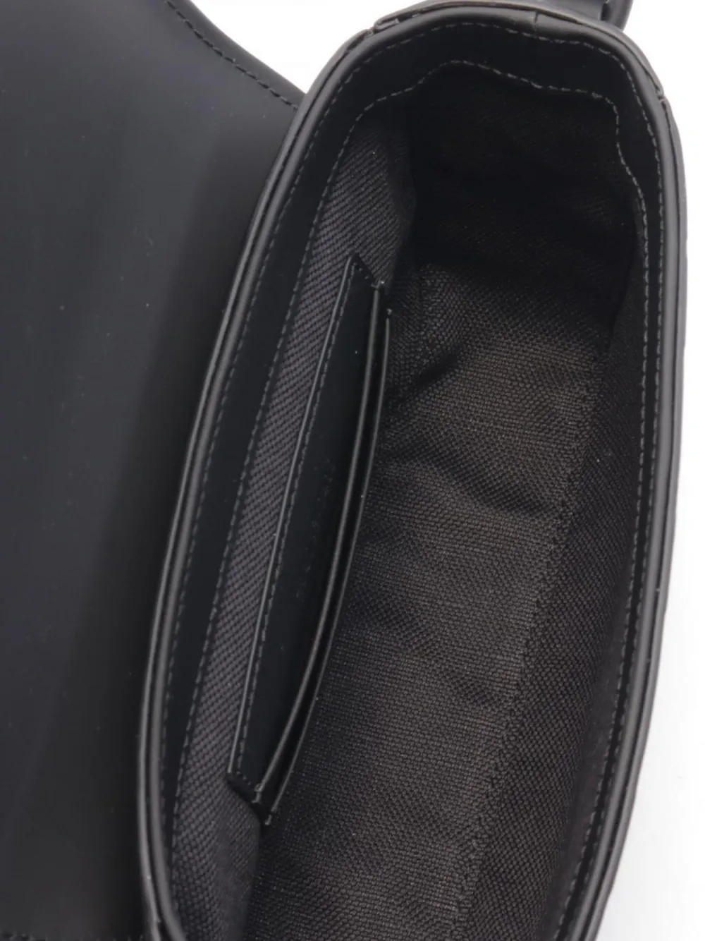 Pre-owned Gucci 2020s Gg Rubber Effect Handbag In Black