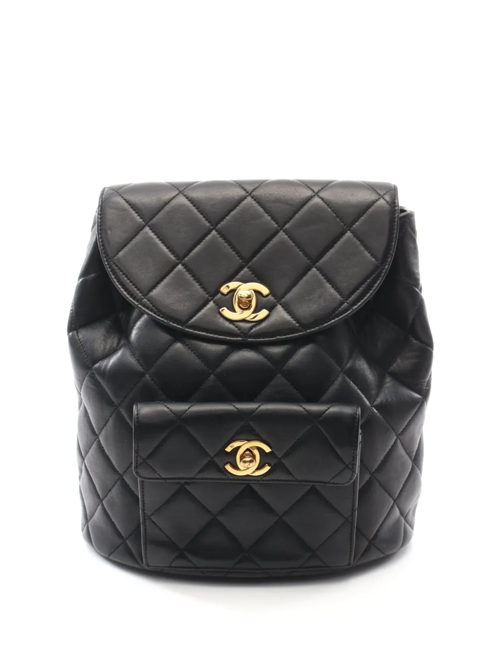CHANEL Pre-Owned 1994-1996 diamond-quilted backpack | Black | Image 1