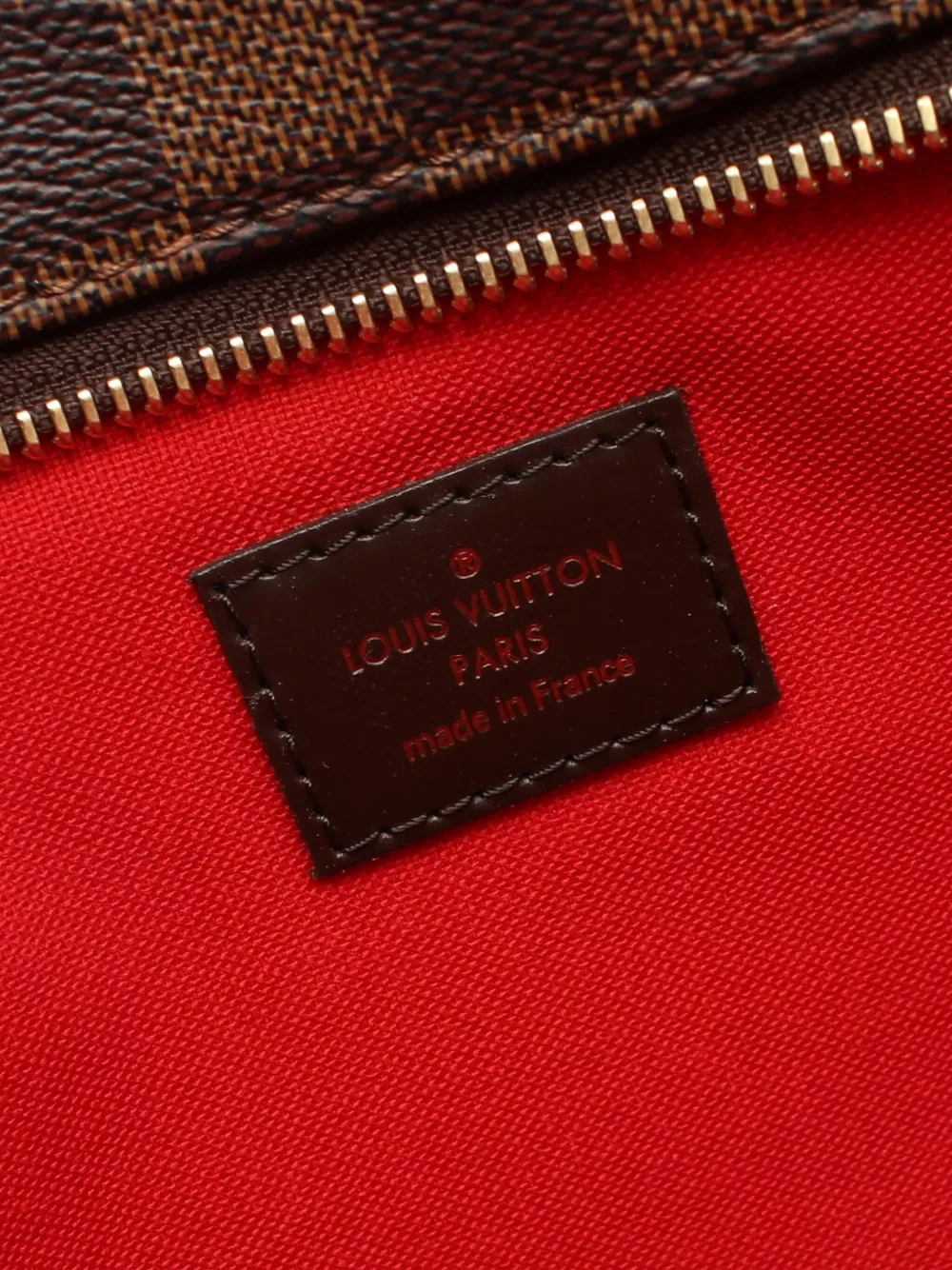 Pre-owned Louis Vuitton 2009 Damier Ebene Pm Shoulder Bag In Brown