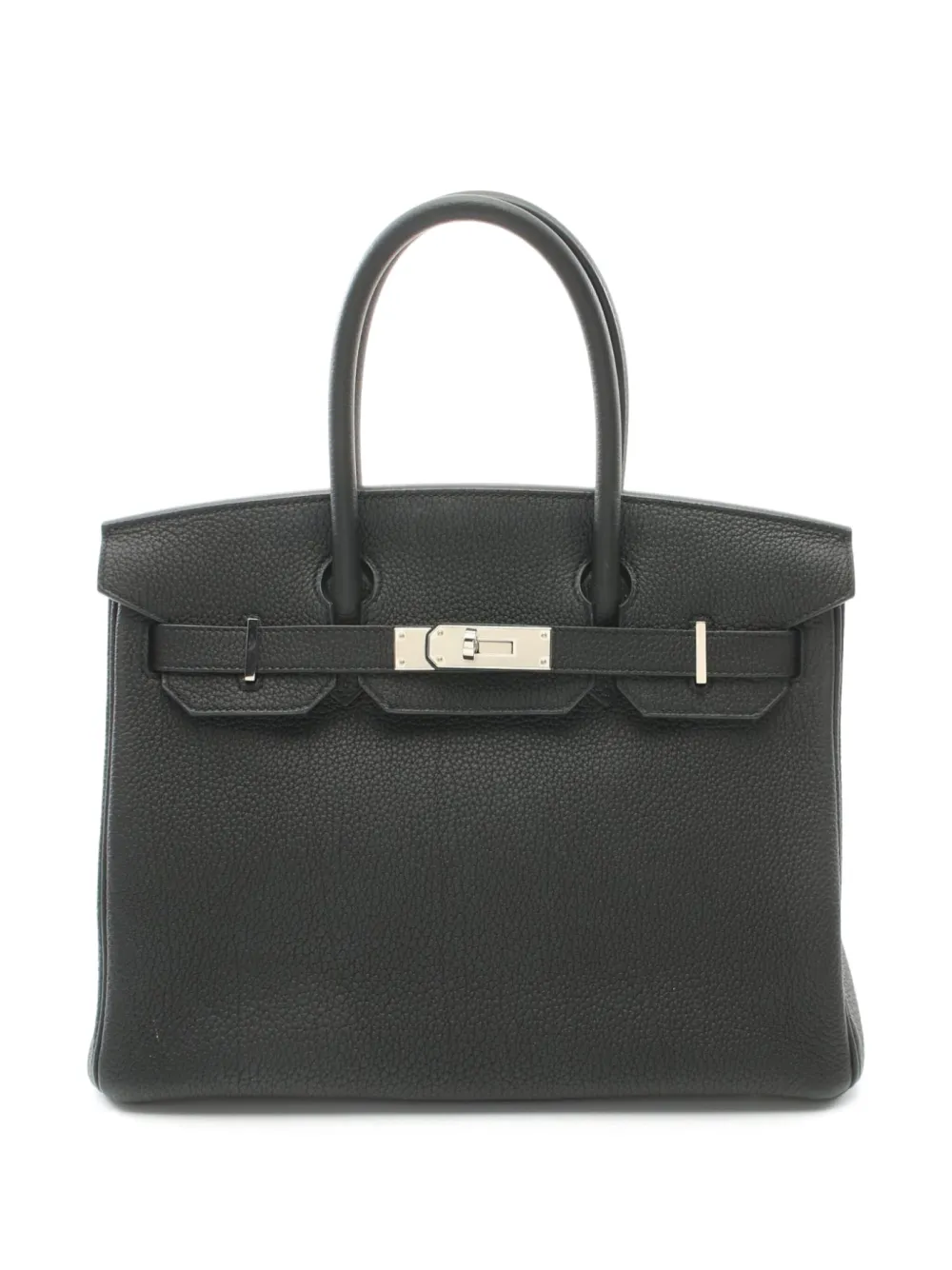 Hermès Pre-Owned 2021 バーキン 30 ハンドバッグ - ブラック Hermès Pre-Owned 2021 バーキン 30 ハンドバッグ - ブラック