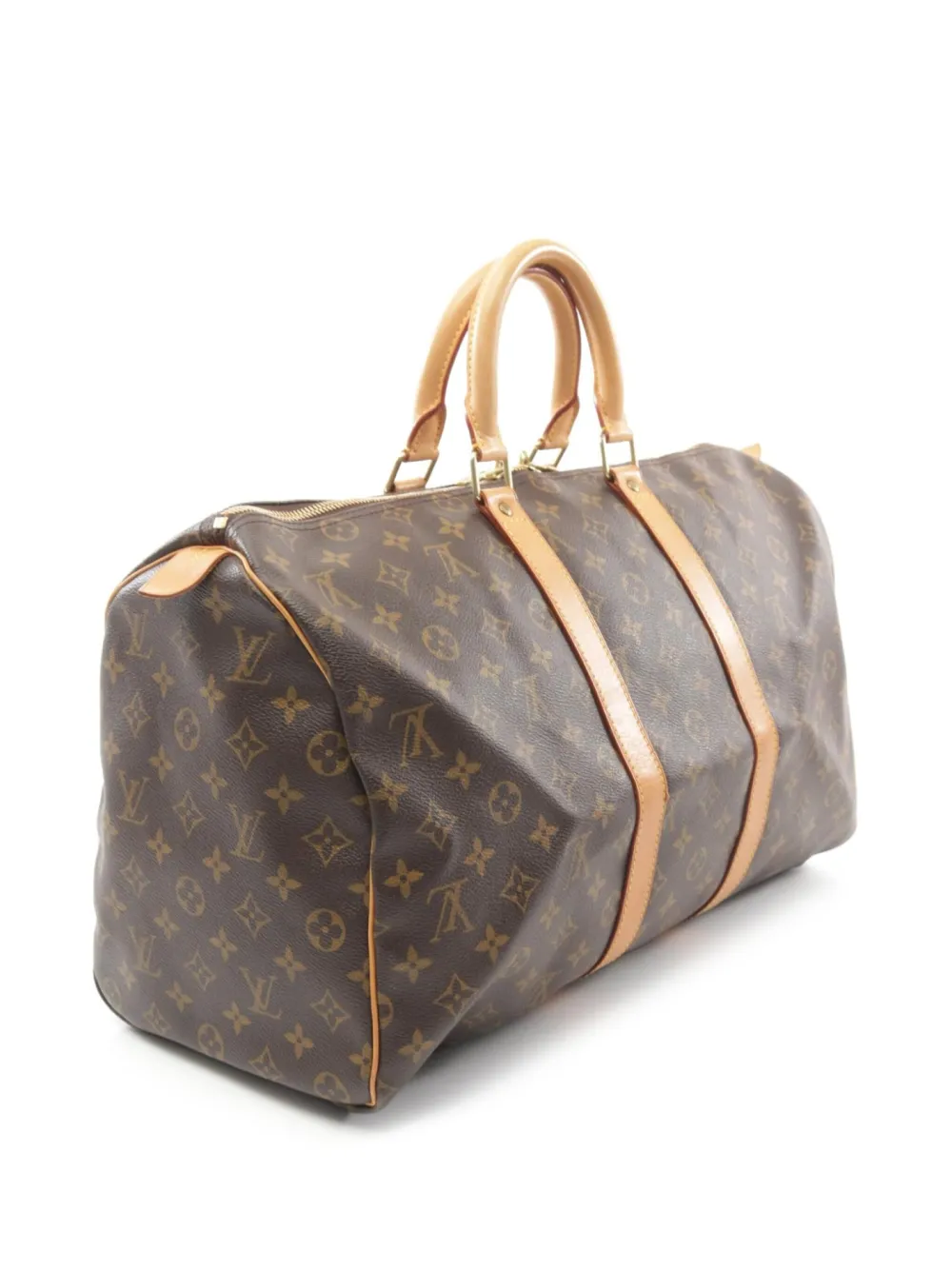 Louis Vuitton Pre-Owned 1997 Keepball 45 reistas met monogram - Bruin