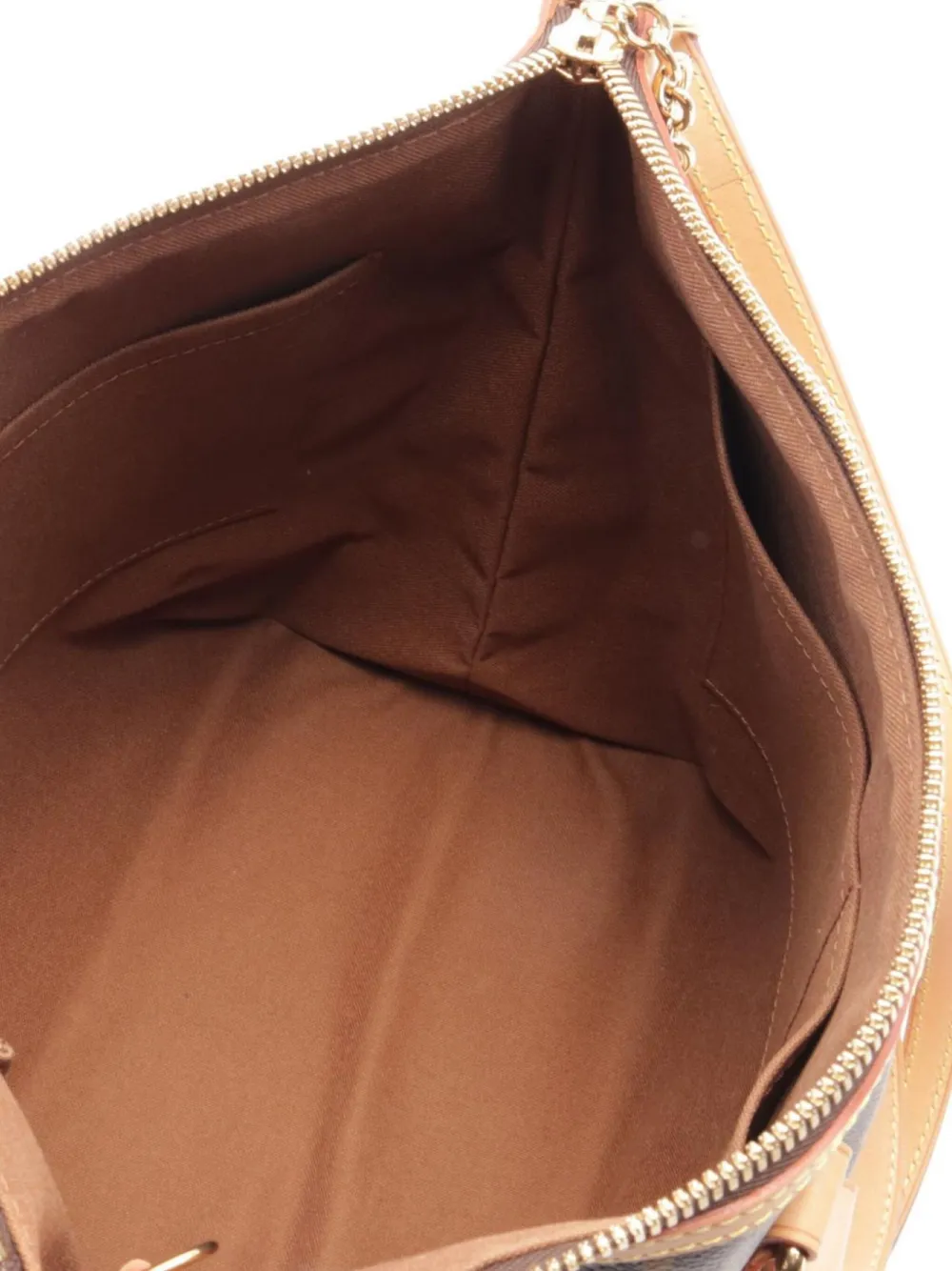 Pre-owned Louis Vuitton 2008 Palermo Pm Handbag In ブラウン