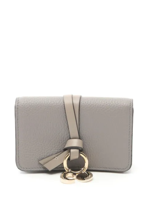 Chloé Pre-Owned 20s Alphabet card case