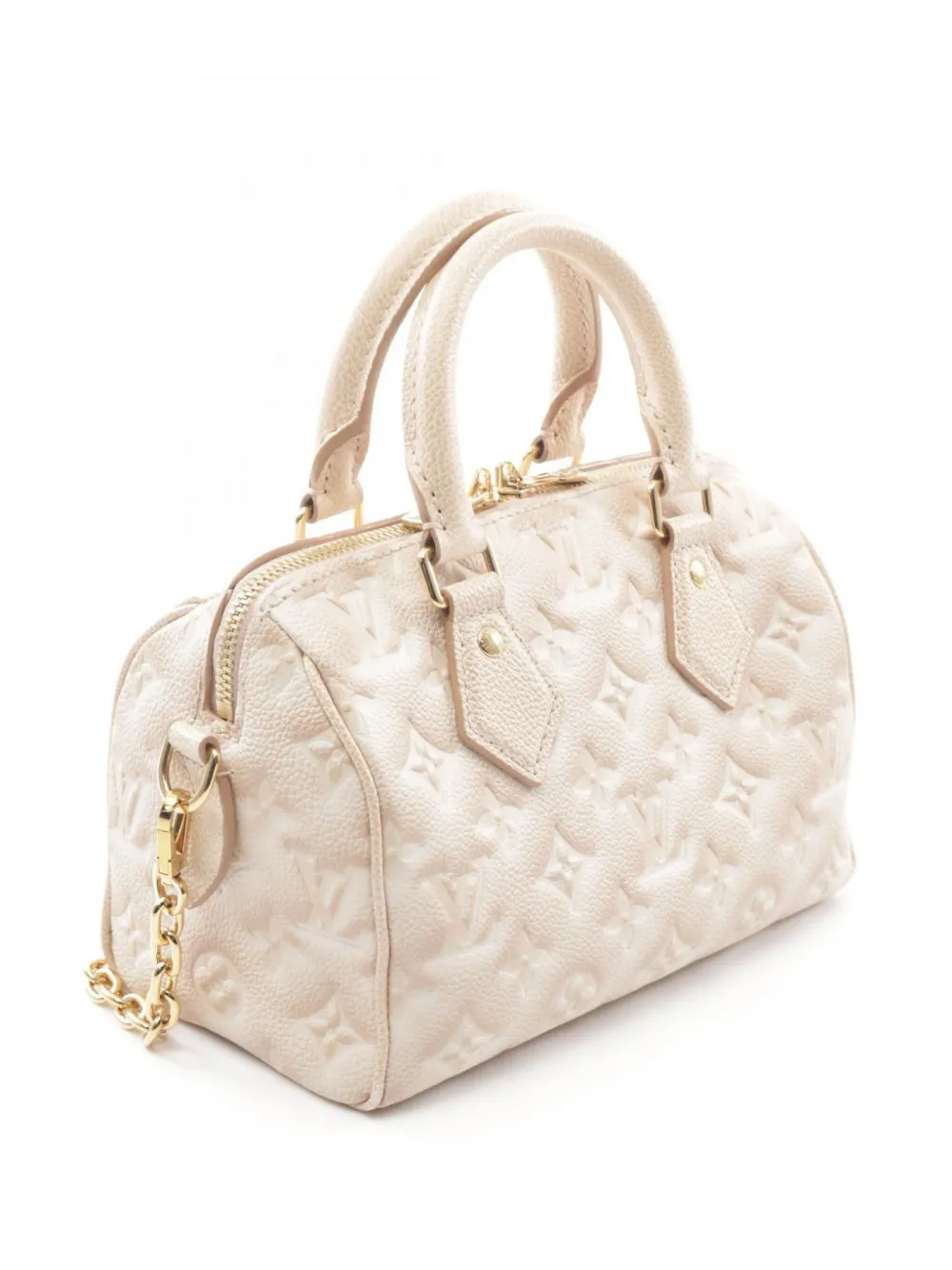 Louis Vuitton Pre-Owned 2021 Speedy Bandouliere 20 shopper - Beige