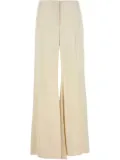 Alexander McQueen satin wide-leg trousers - Neutrals