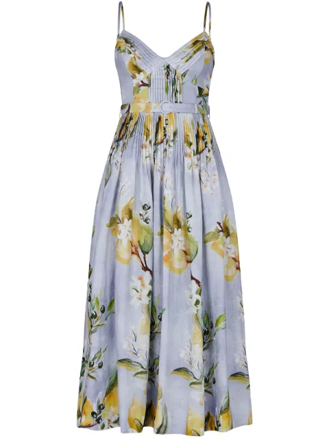 Nicholas vestido midi Mireille