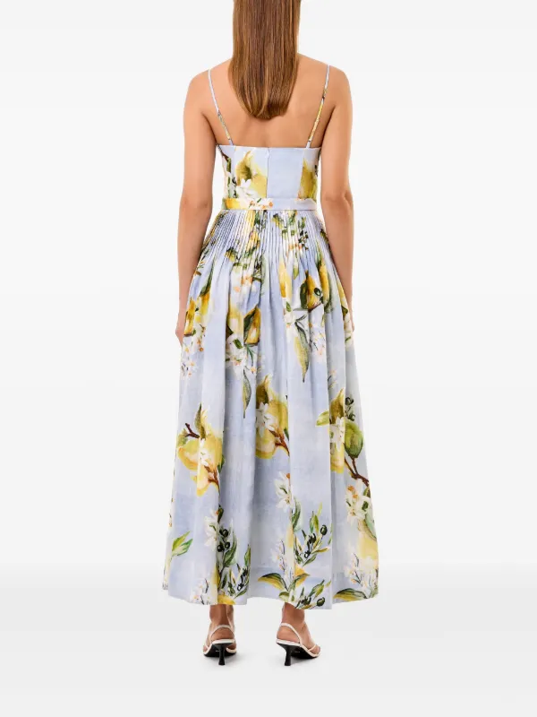 ワンピース NICHOLAS Midi Dress Nicholas the Label Shiloh One-Shoulder Belted Midi-Dress