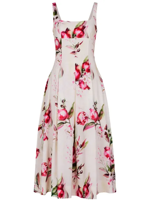 Nicholas vestido midi Alexandra
