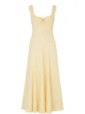 Nicholas Dina midi dress - Yellow